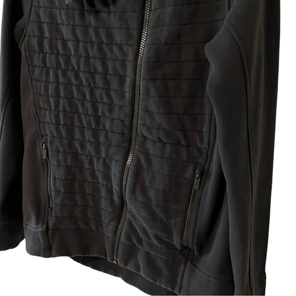 Lululemon Fleece To Be True Jacket Mock Neck Black 2 quilted athletic yoga - Picture 7 of 14
